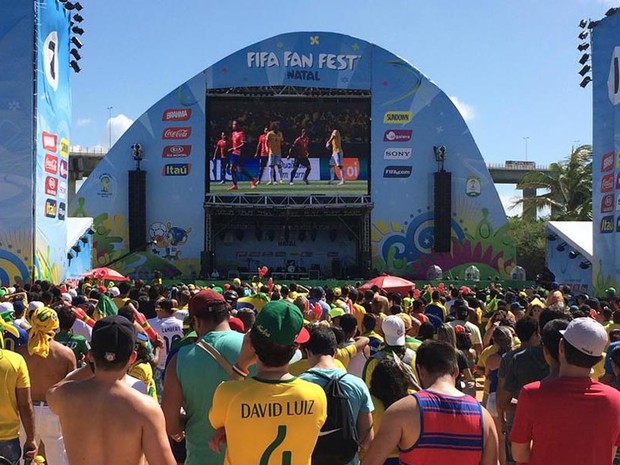 G1 Fifa Fan Fest Natal Será Retomada Na Sexta Feira 4 Notícias Em Rio Grande Do Norte