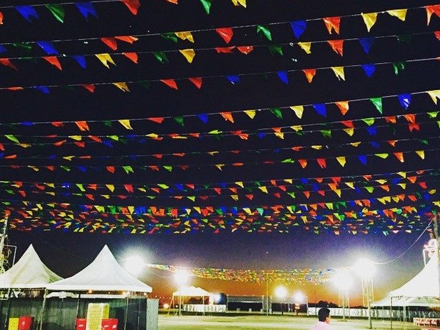 Estrutura é montada no pátio de Eventos em Petrolina (Foto: Divulgação / `Prefeitura Municipal de Petrolina)