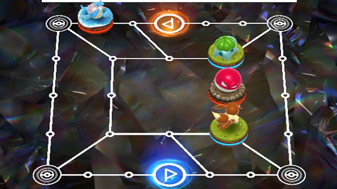 A técnica de cercar inimigos em Pokémon Duel são úteis para se livrar de monstros mais fortes (Foto: Reprodução/Rafael Monteiro)