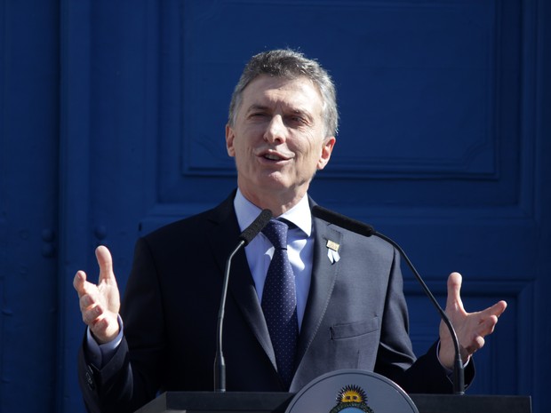 Mauricio Macri, presidente da Argentina (Foto: Walter Monteros / AFP)