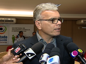 Secretário de Segurança do ES, André Garcia. (Foto: Reprodução/TV Gazeta)