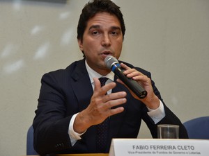 Fábio Ferreira Cleto, vice-presidente da Caixa (Foto: Valter Campanato/Agência Brasil)