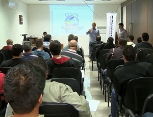 Congresso Técnico Copa Integração de Futsal  (Foto: Reprodução/ TV Integração)