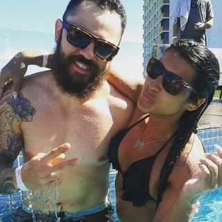 Priscila Pires com sertanejo Mateus (Foto: Reprodução/Instagram)