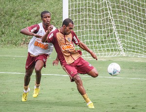 Richarlyson, Carlos César, Atlético-MG, Cidade do Galo, treino (Foto: Bruno Cantini / Site Oficial do Atlético-MG)