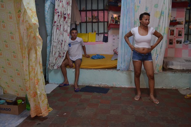 Ala LGBT no Roger, em João Pessoa, tem compartimentos separados para cada detento. (Foto: Valéria Sinésio)