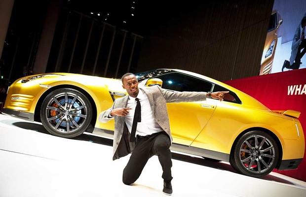 Usain Bolt é diretor "entusiasta" da Nissan (Foto: Divulgação)