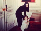 Madonna abre o baú e posta foto antiga com Lourdes Maria