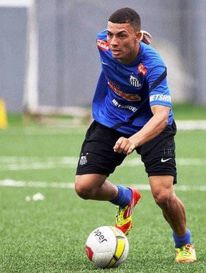 Alison volante Santos (Foto: Pedro Ernesto Guerra Azevedo/Divulgação Santos FC)