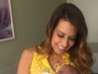 Solange Frazão comemora o nascimento do primeiro neto