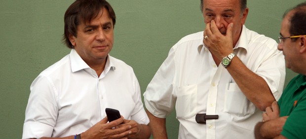 Arnaldo Tirone e Roberto Frizzo na Academia de Futebol (Foto: Anderson Rodrigues / Globoesporte.com)