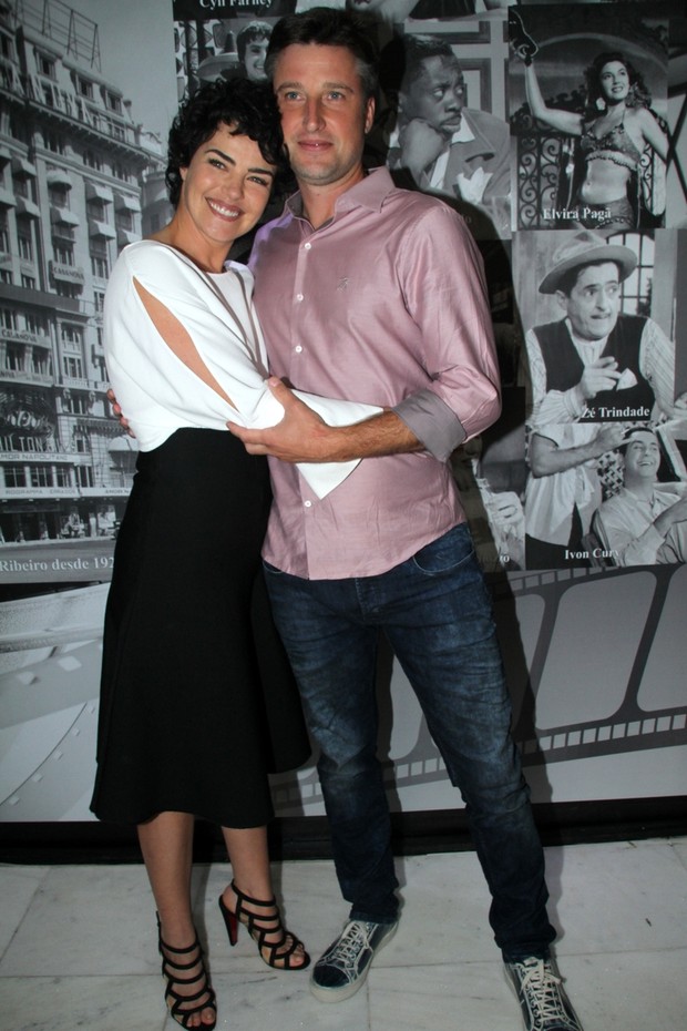Ana Paula Arósio e Henrique Plpmbon (Foto: Foto Rio News/Graça Paes)