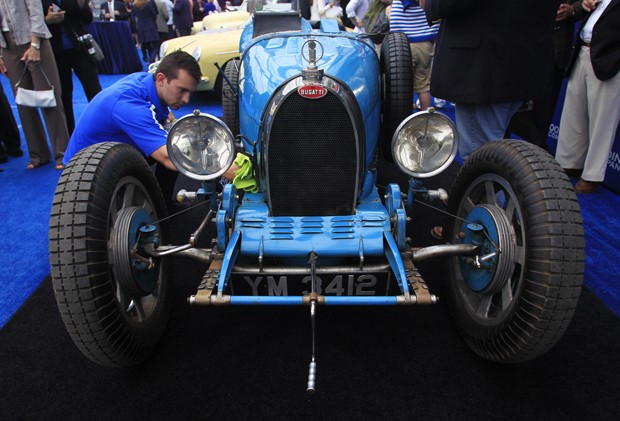 Frente do carro de corrida de 1926 (Foto: Michael Fiala/Reuters)