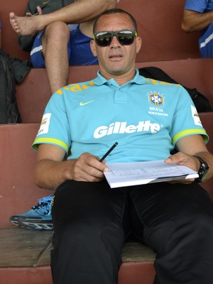 Buru, ídolo do futebol de areia nacional, disse que pretende ser treinador de futebol de campo (Foto: João Brito/GloboEsporte.com)