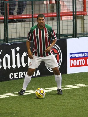 Djair, jogador de showbol do Fluminense (Foto: Ricardo Cassiano/Divulgação)