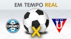 Grêmio 
0 x 0
LDU (Editoria de arte/G1)