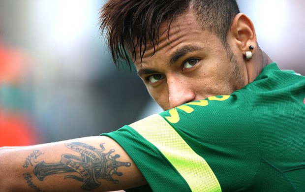 Neymar treino seleção brasileira (Foto: Mowa Press)
