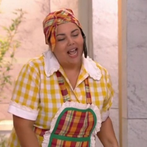 Fabiana Karla em cena do Zorra total (Foto: Reprodução)