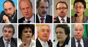 Troca de ministros reduz espaço 
do PT no 2º mandato de Dilma (Editoria de Arte/G1)