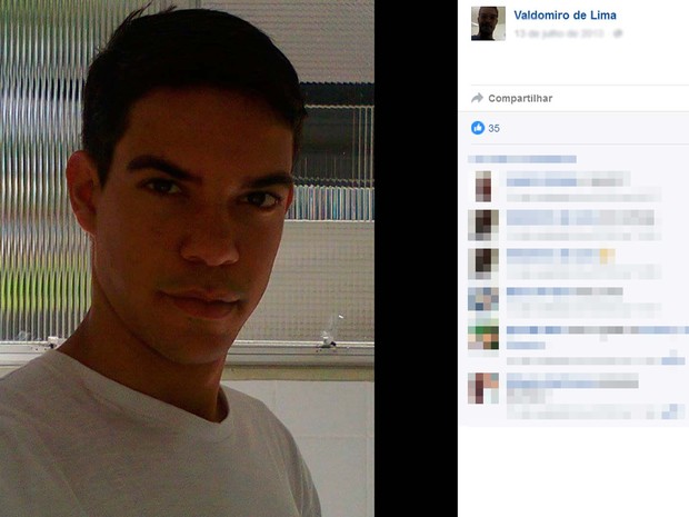 Jovem que contratou cunhado para matar padrasto e foi assassinado, em Salvador (Foto: Reprodução/Facebook)
