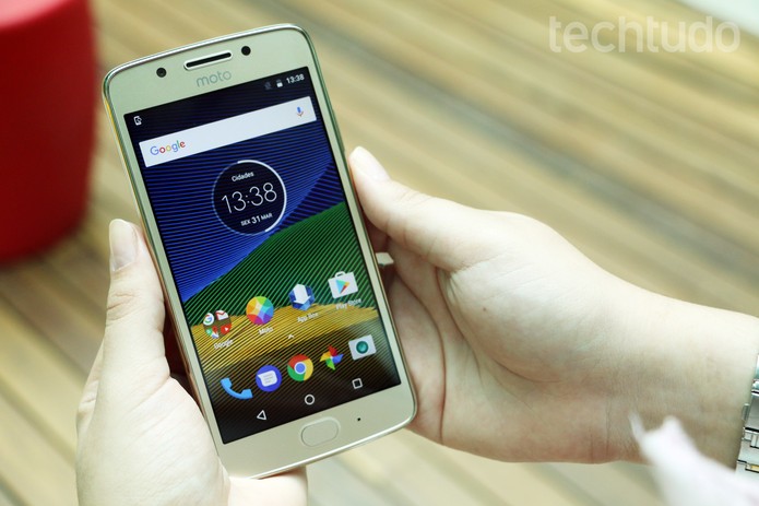 Moto G5 (Foto: Anna Kellen Bull/TechTudo) Moto G5 (Foto: Anna Kellen Bull/TechTudo)