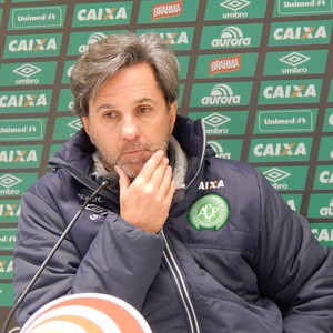 Caio Junior técnico da Chapecoense (Foto: Laion Espíndola/GloboEsporte.com)