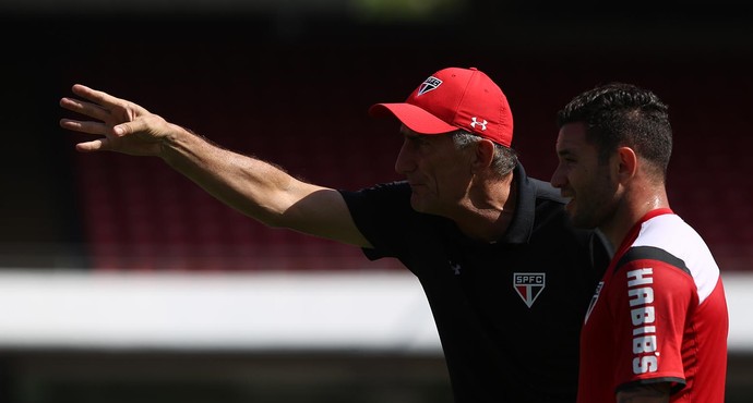 Edgardo Bauza Mena São Paulo (Foto: Rubens Chiri / site oficial do São Paulo FC)