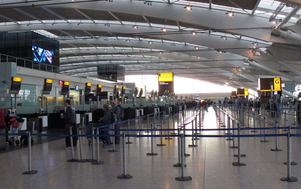 Aeroporto Heathrow Londres (Foto: AFP)