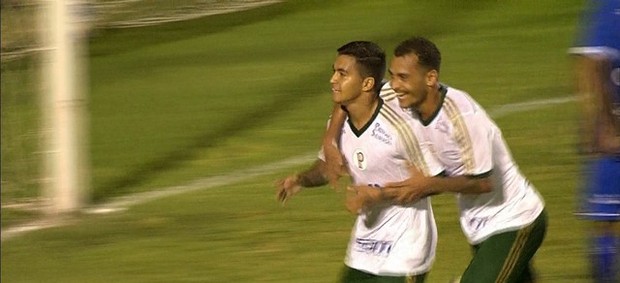 Longe de casa pela primeira vez, Palmeiras vence o São Bento e chega à liderança