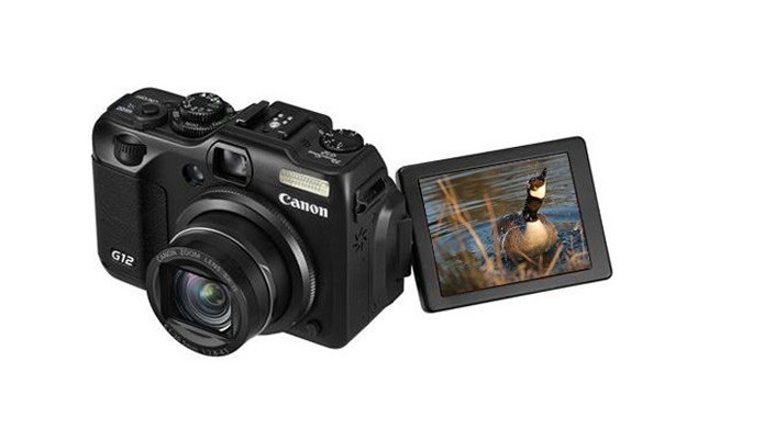 A Canon PowerShot G12 é um dos modelos mais vendidos de sua série (Foto: Divulgação/Canon)