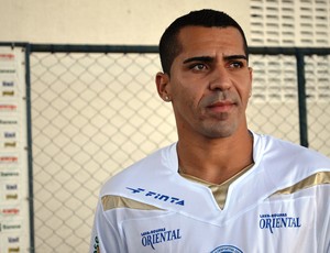 Paulinho Mossoró já está no Sabino Ribeiro (Foto: Felipe Martins/GLOBOESPORTE.COM/SE)