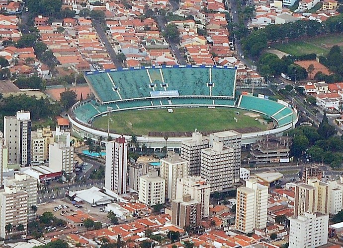 Estádio Brinco de Ouro, em Campinas (Foto: Rodrigo Villalba / Memory Press)