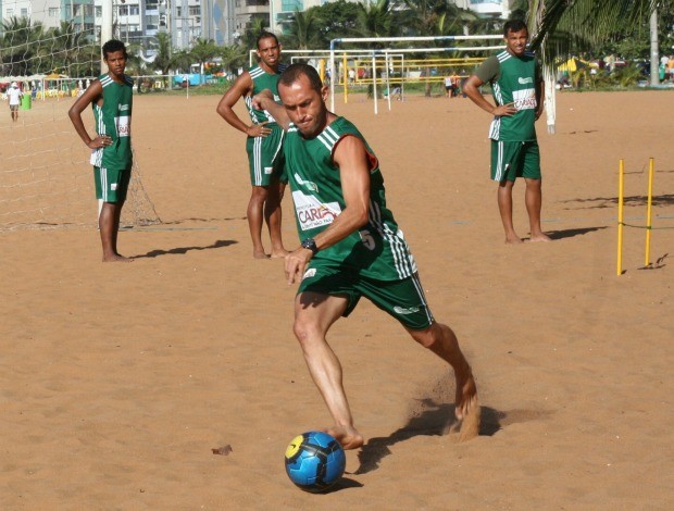 Raphael Cariacica futebol de areia (Foto: Pauta Livre/Divulgação)
