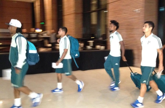 Palmeiras chega a San Miguel de Tucumán para estreia na Libertadores