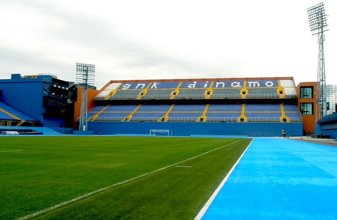 estádio Maksimir do Dínamo de Zagreb (Foto: Divulgação / Site Oficial ddo Dínamo)