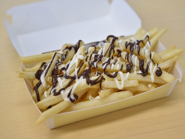 McDonald's lança a mcfritas com chocolate para alavancar vendas (Foto: KAZUHIRO NOGI/AFP)