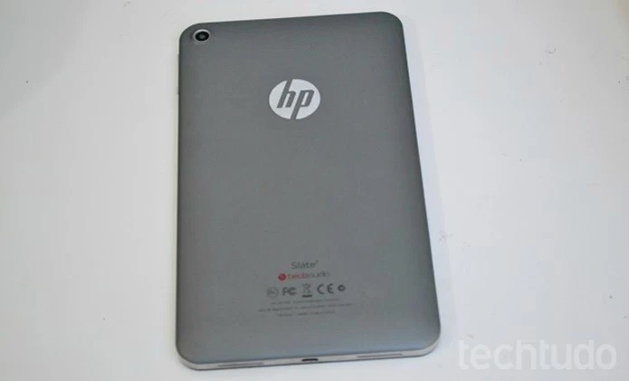 Slate 7 é um dos produtos HP com áudio Beats (Foto: Thiago Barros/TechTudo)