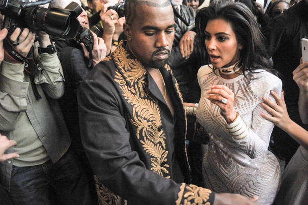 Kim Kardashian e Kanye West X17 (Foto: X17/Agência)