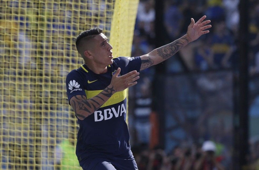 Centurión deseja permanecer no Boca Juniors (Foto: Reprodução Twitter)