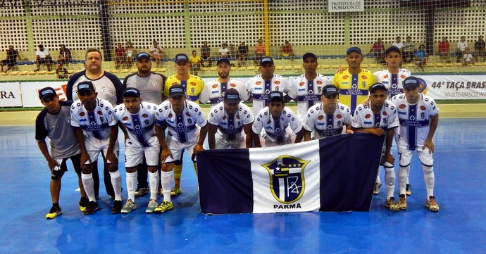 Parma Taça Brasil de futsal 2017 (Foto: Divulgação/Parma) Parma Taça Brasil de futsal 2017 (Foto: Divulgação/Parma)