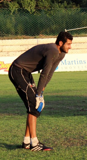 Dalton, goleiro do River-PI (Foto: Emanuele Madeira/GloboEsporte.com) Dalton, goleiro do River-PI (Foto: Emanuele Madeira/GloboEsporte.com)