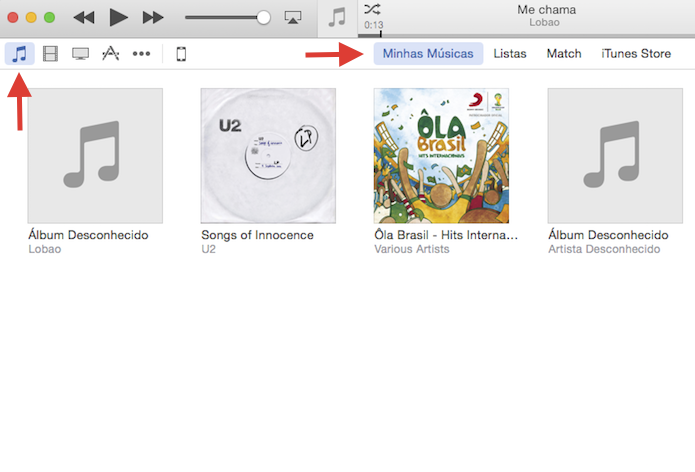 Acessando as configurações de música do iTunes 12 (Foto: Reprodução/Marvin Costa)