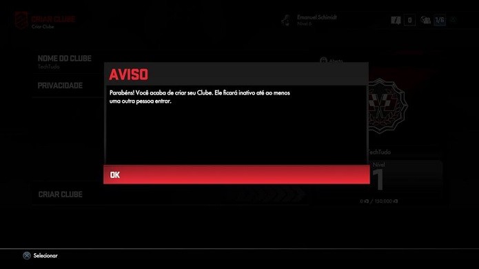 Driveclub: Como criar um clube de corrida (Foto: Reprodução/Emanuel Schimidt)