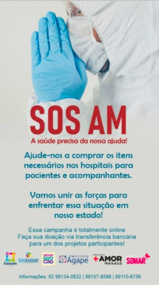 Campanha para compra de cilindros de oxigênio para hospitais de Manaus (Foto: Reprodução/Twitter) Campanha para compra de cilindros de oxigênio para hospitais de Manaus (Foto: Reprodução/Twitter)