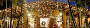 200 mil lâmpadas iluminam a casa do Papai Noel (Edgard Cesar/Divulgação)