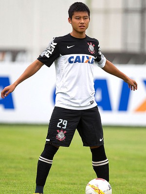 Zizao no treino do Corinthians (Foto: Daniel Augusto Jr. / Ag. Corinthians)