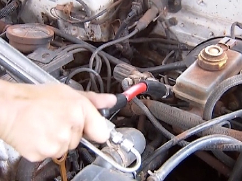 Preço do gás natural veicular subiu outra vez este ano, em Pernambuco (Foto: Reprodução / TV Tem)