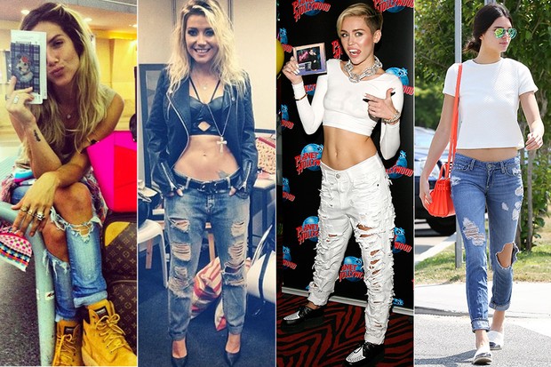 Giovanna Ewbank, Luiza Possi, Miley Cyrus e Kendall Jenner (Foto: Instagram, Getty, X17)