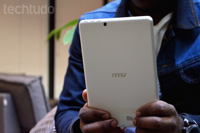 MSI Primo 81 (Foto: Luciana Maline/TechTudo) MSI Primo 81 (Foto: Luciana Maline/TechTudo)