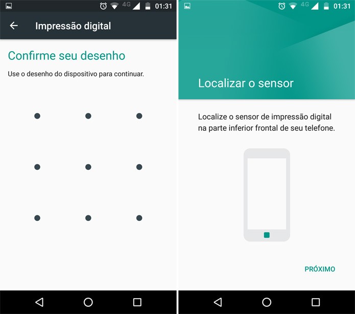Desbloqueie a opção com sua senha padrão (Foto: Reprodução)